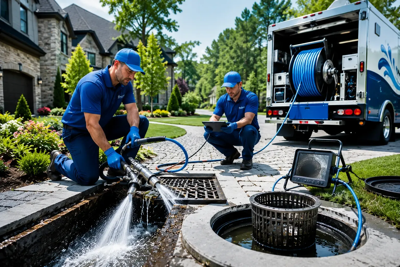 Local outdoor drain cleaning professionals in Medway, ME